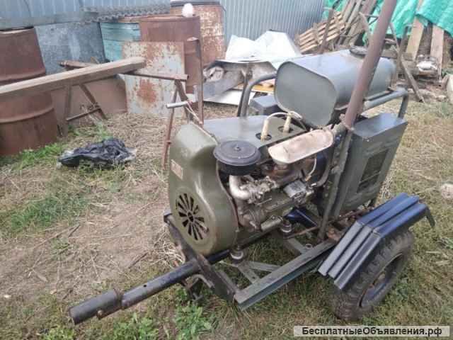 Бензиновый трёхфазный генератор УД2