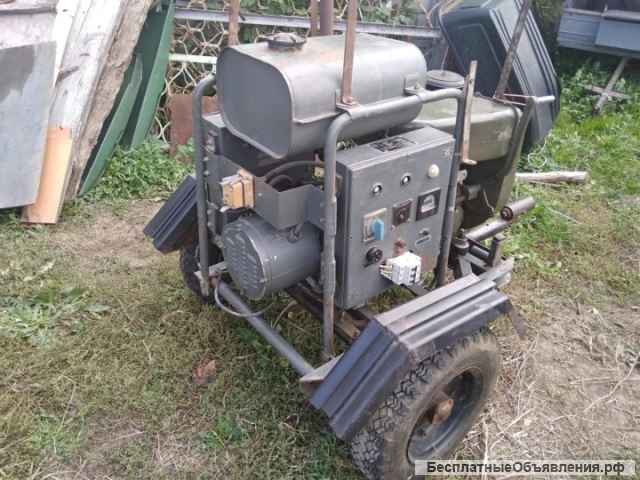 Бензиновый трёхфазный генератор УД2