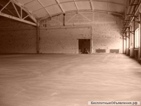 Бетонные полы с доставкой