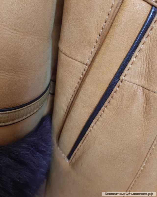 Натуральная дублёнка 58-60