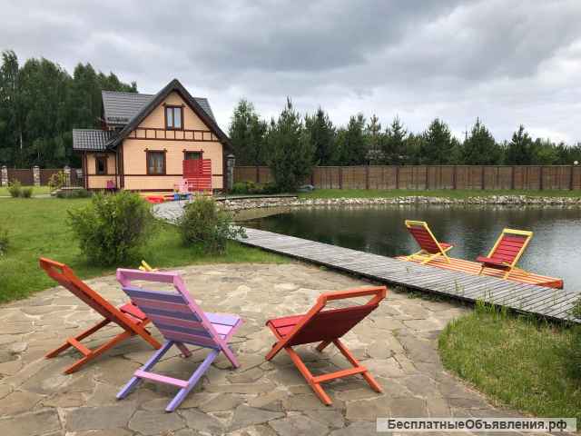 Кресло-шезлонг складное