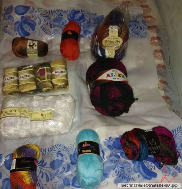 Пряжу для вязания