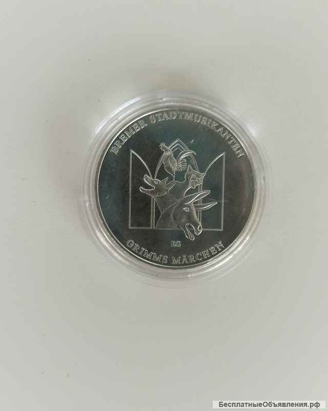 Монеты 20 евро серебро