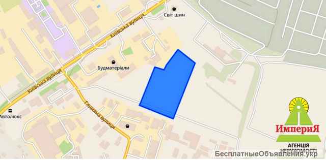 Участок 3.05 Гектара на Киевской.