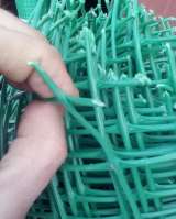 Сетка пластиковая заборная пвх рабица