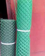 Сетка пластиковая заборная пвх рабица