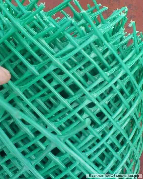 Сетка пластиковая заборная пвх рабица