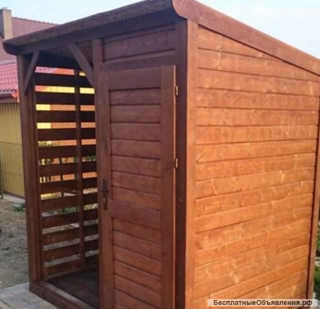 Бытовка хозблок дровник