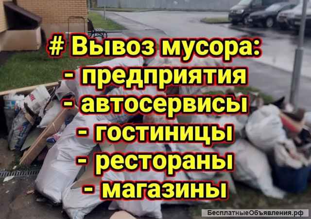 Вывезем Ваш мусор любой категории. Грузчики