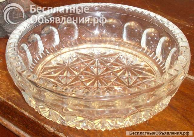 Хрустальные салатники и конфетницы, 70-80 е годы СССР