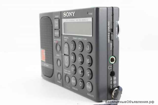 Радиоприемник цифровой Sony ICF- SW1. пр-во Япония