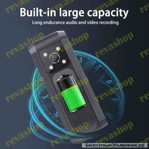 Мини видео-камера карманная видеорегистратор нагрудный FullHD