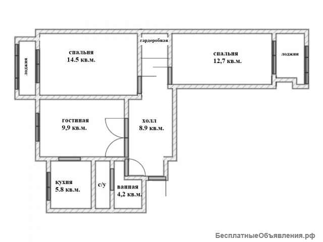 Квартира в Ясенево, хорошее состояние