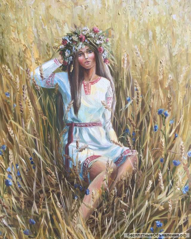 Картина масло холст
