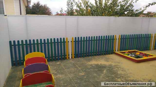 Пластиковый штакетник для забора
