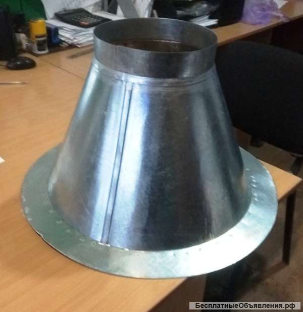 Зонты вениляционные оцинкованные от производителя