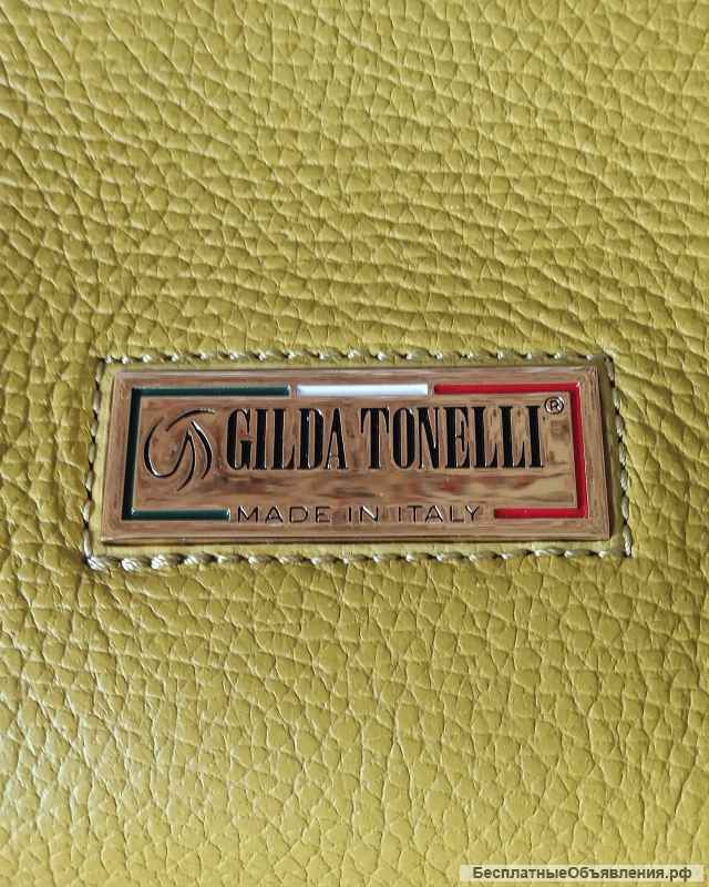Сумка кожанная Gilda Tonelli Оригинал Италия