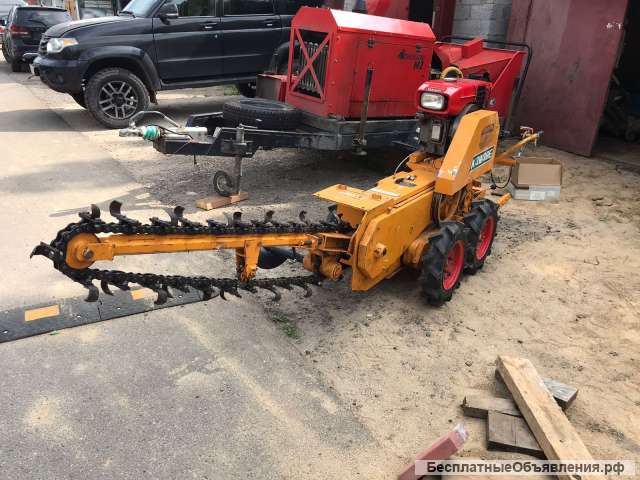 Аренда самоходного траншеекопателя в Иваново и области