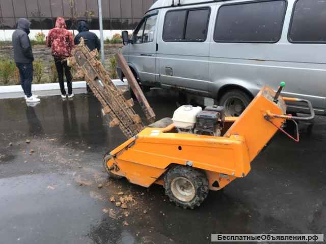 Аренда ручного траншеекопателя в Твери и области