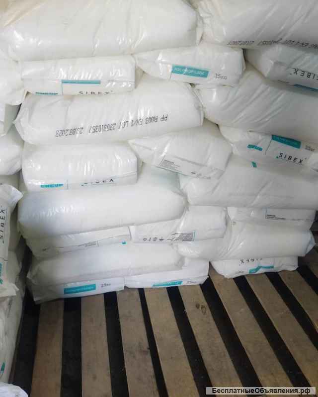 Полипропилен трубный. Блоксополимер Sibex R003 EX/1, Topilene HB240P, PPG 2002-24, Бален 02015.