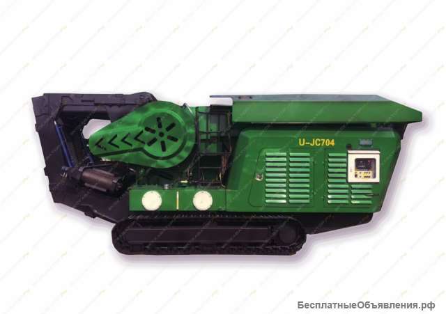Для камня и железобетона щековая дробилка U-JC704, до 80 т/час