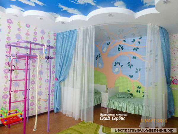 Натяжные потолки – новогодняя акция