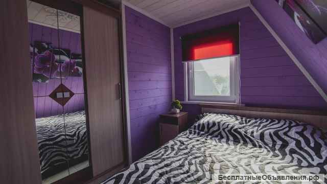 Отдых в Адыгее. Дом "Шале" в Даховской с видом на горы.