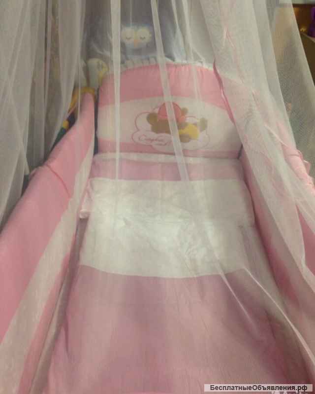 Кроватка-манеж детская