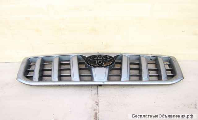 Решетка радиатора - Toyota Land Cruiser Prado) 2002-2009 | KZJ120, SILVER