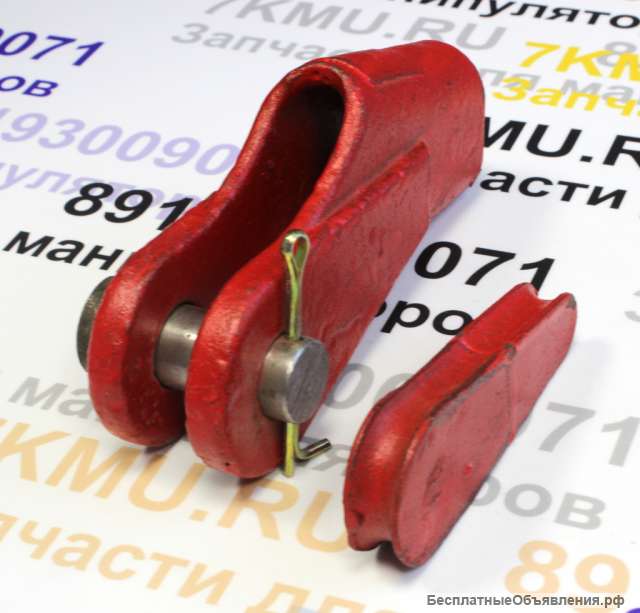 Зажим тросовый 10,0 мм (коуш) для КМУ