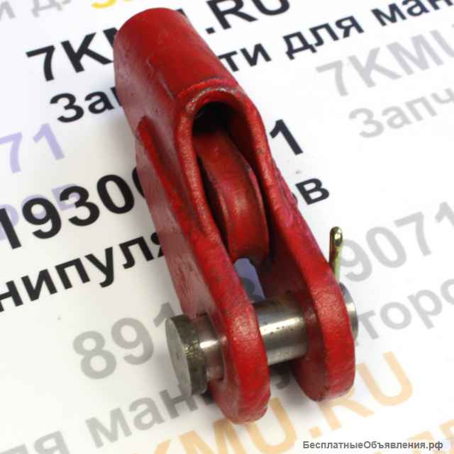 Зажим тросовый 10,0 мм (коуш) для КМУ