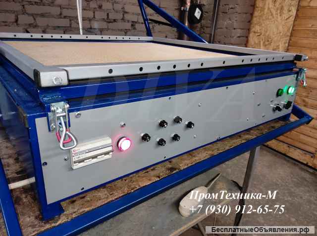 Вакумно формовочный станок 100х100 для пластика