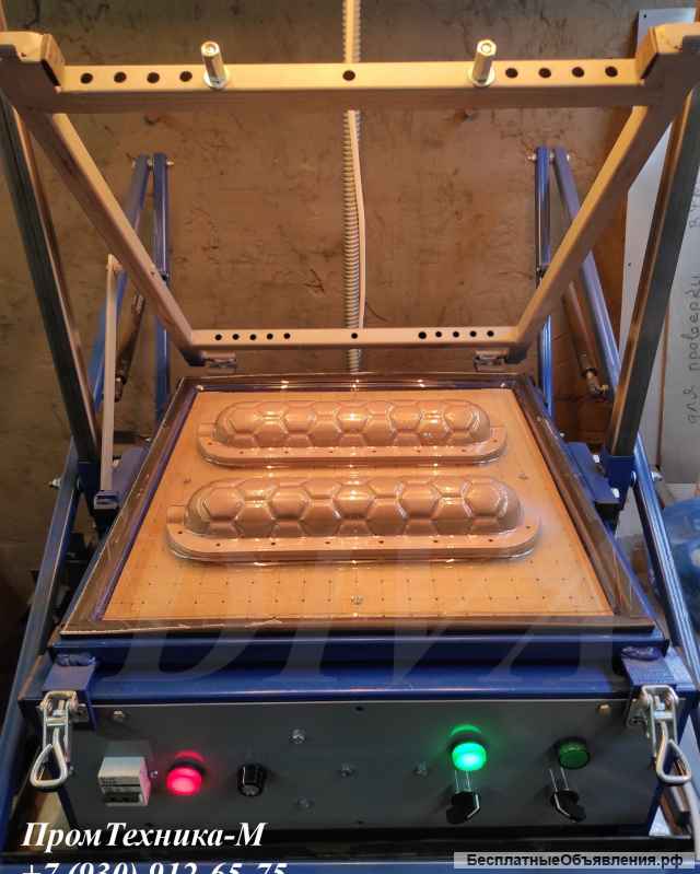 Вакуум-формовочная машина для пэт, пс, пвх