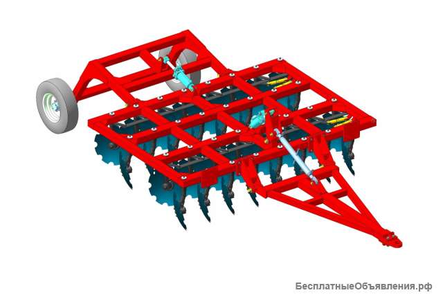 Борона дисковая Артайус 2.4х2 навесной