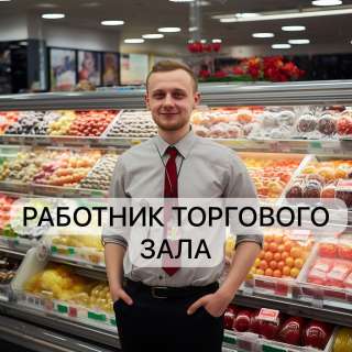 Работник торгового зала в Москве