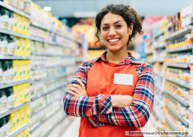 Работа в магазине продуктов