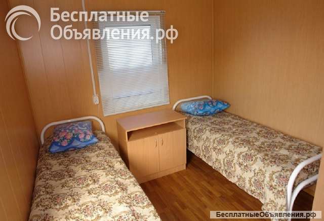 Бытовка 6 м х 2,4 м на санях