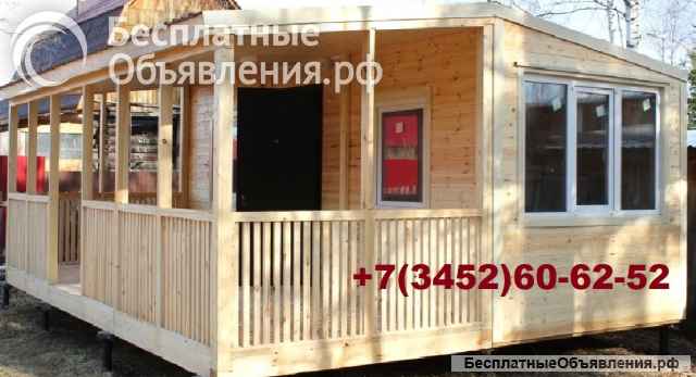 Дачно-садовые бытовки с утеплением и электрикой