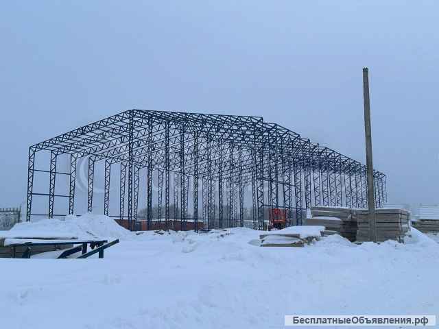 Быстровозводимые ангары и склады из сэндвич панелей