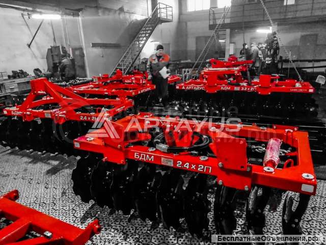 Борона дисковая Артайус 4х2 навесная