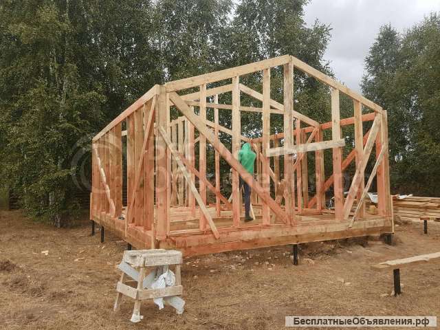 Строительство домов и бань под ключ