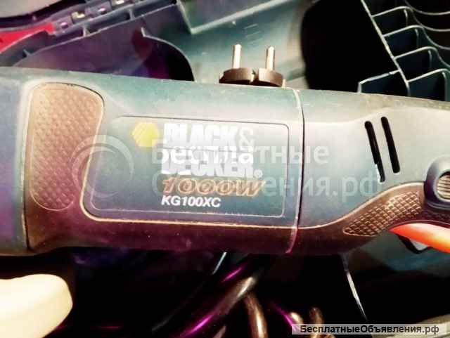 Большая и мощная УШМ (Болгарка) Black&Decker KG1000XC