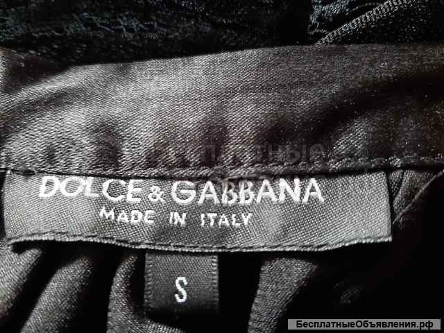 Юбка женская чёрная Dolce Gabbana