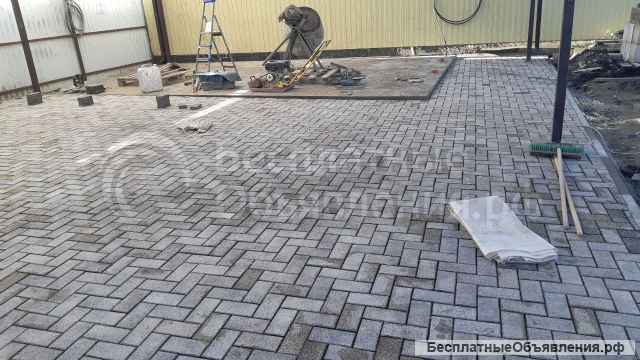 Укладка тротуарной плитки в Краснодарe