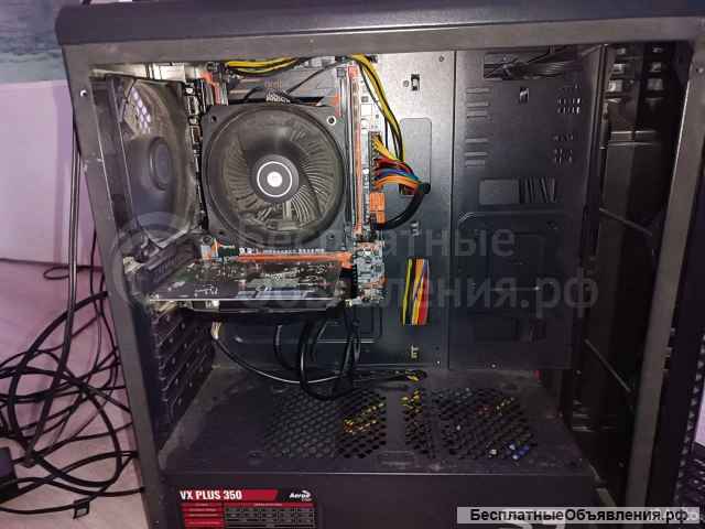 Личный игровой ПК, с монитором и клавитурой