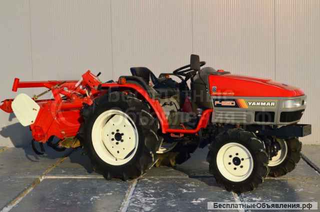 Японский минитрактор Yanmar F-220 с ПСМ