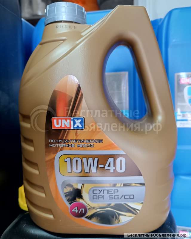 Масло моторное 10w40 полусинтетика, 4 лит