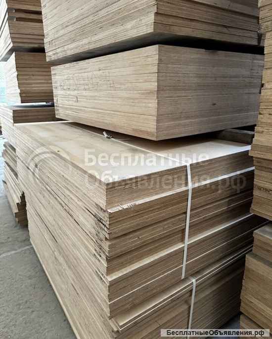Фанера оптом НК (некондиция) / строительная