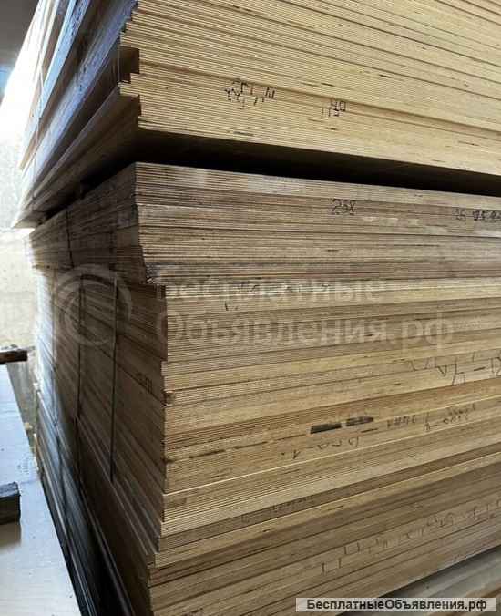Фанера оптом НК (некондиция) / строительная