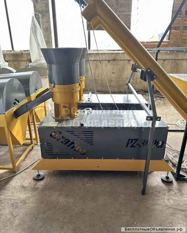 Моторедукторный Гранулятор пелет и кормов PZ-350(M)